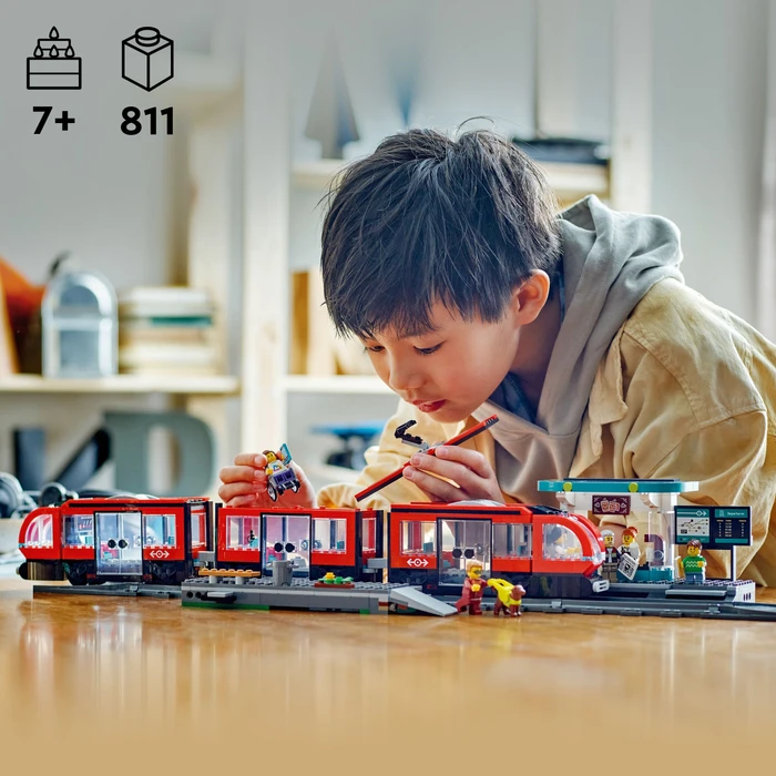 Thumbnail 5 de Lego 60423 StraĂźenbahn đźš‹