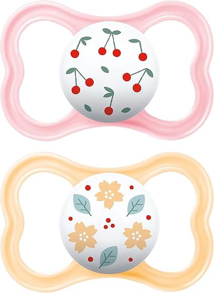 Detalle de MAM Air Chupete Ventilado para +16 Meses, Pack de 2