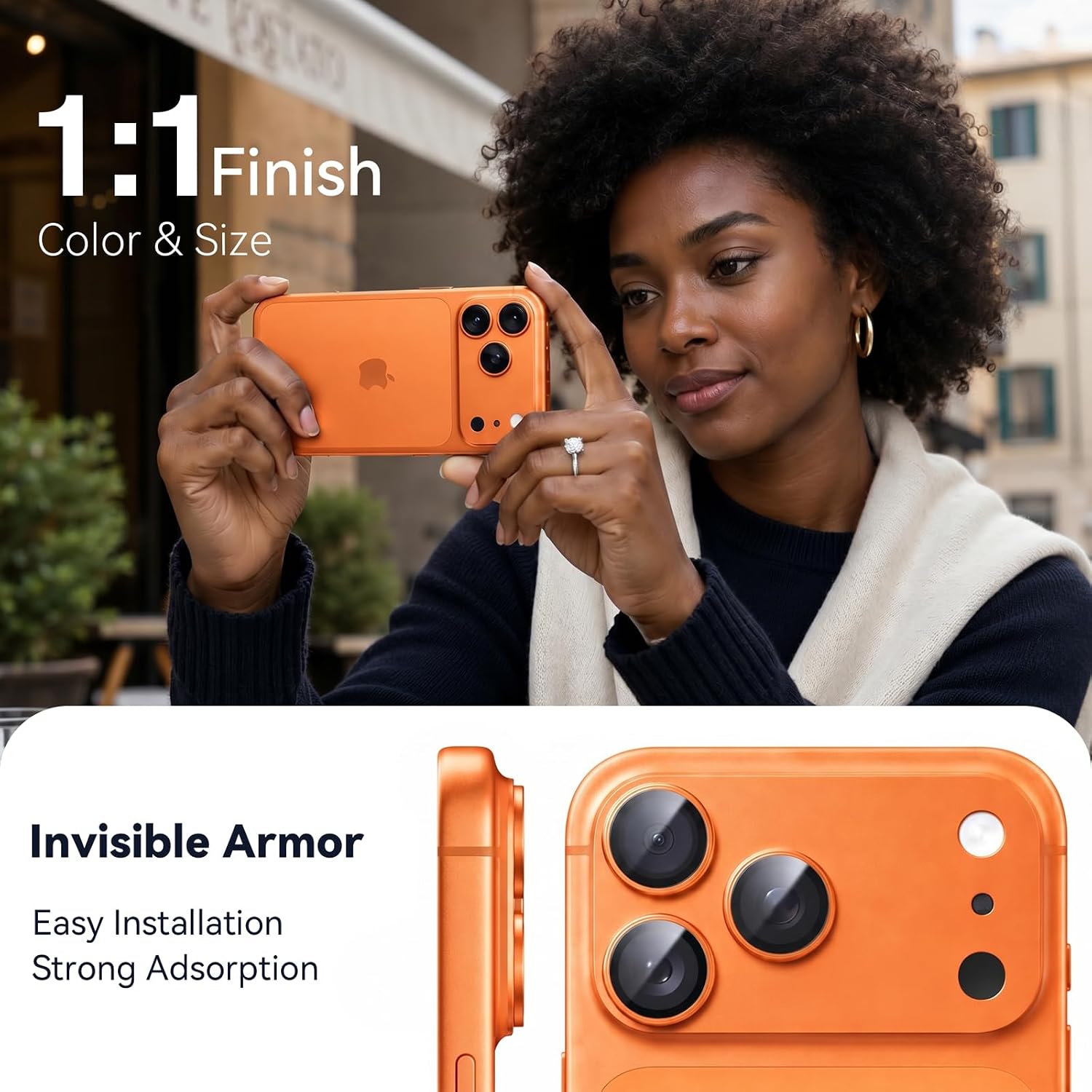 Thumbnail 6 de Bouvardia Camera Lens Protector for iPhone 17 Pro Max