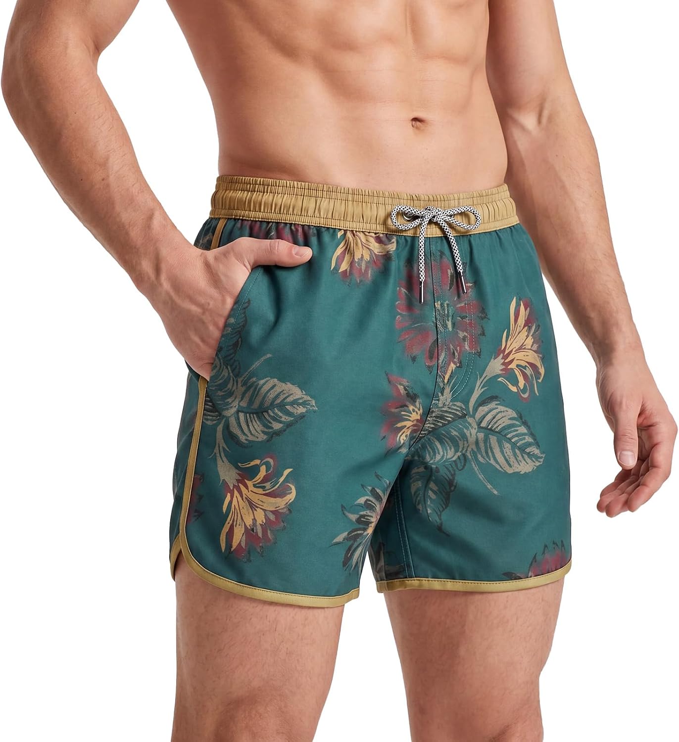 Detalle de MaaMgic Herren Badeshorts Vintage