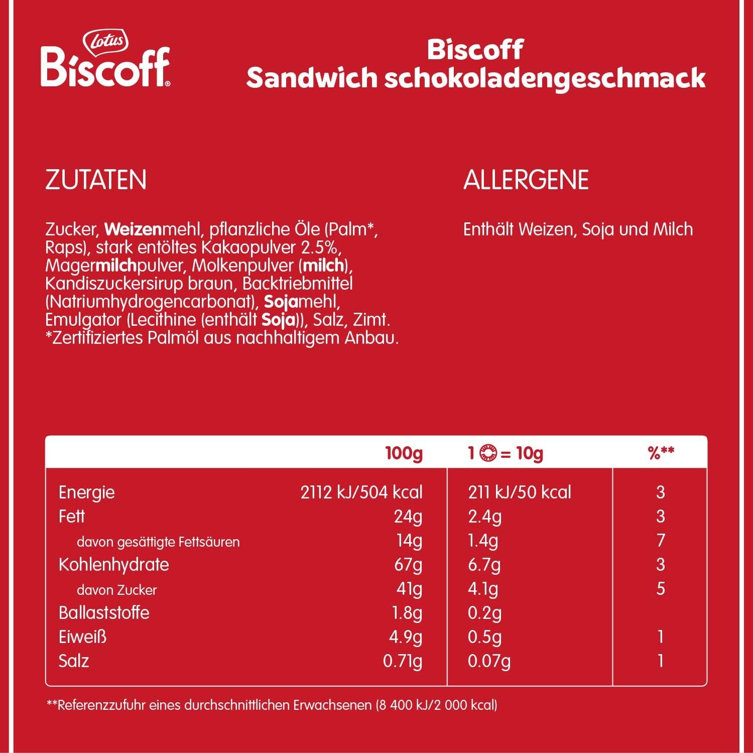 Thumbnail 1 de Lotus Biscoff Sandwich-Doppelkekse mit Schokoladengeschmack – 9 Rollen, 135 Kekse, 1,35 kg