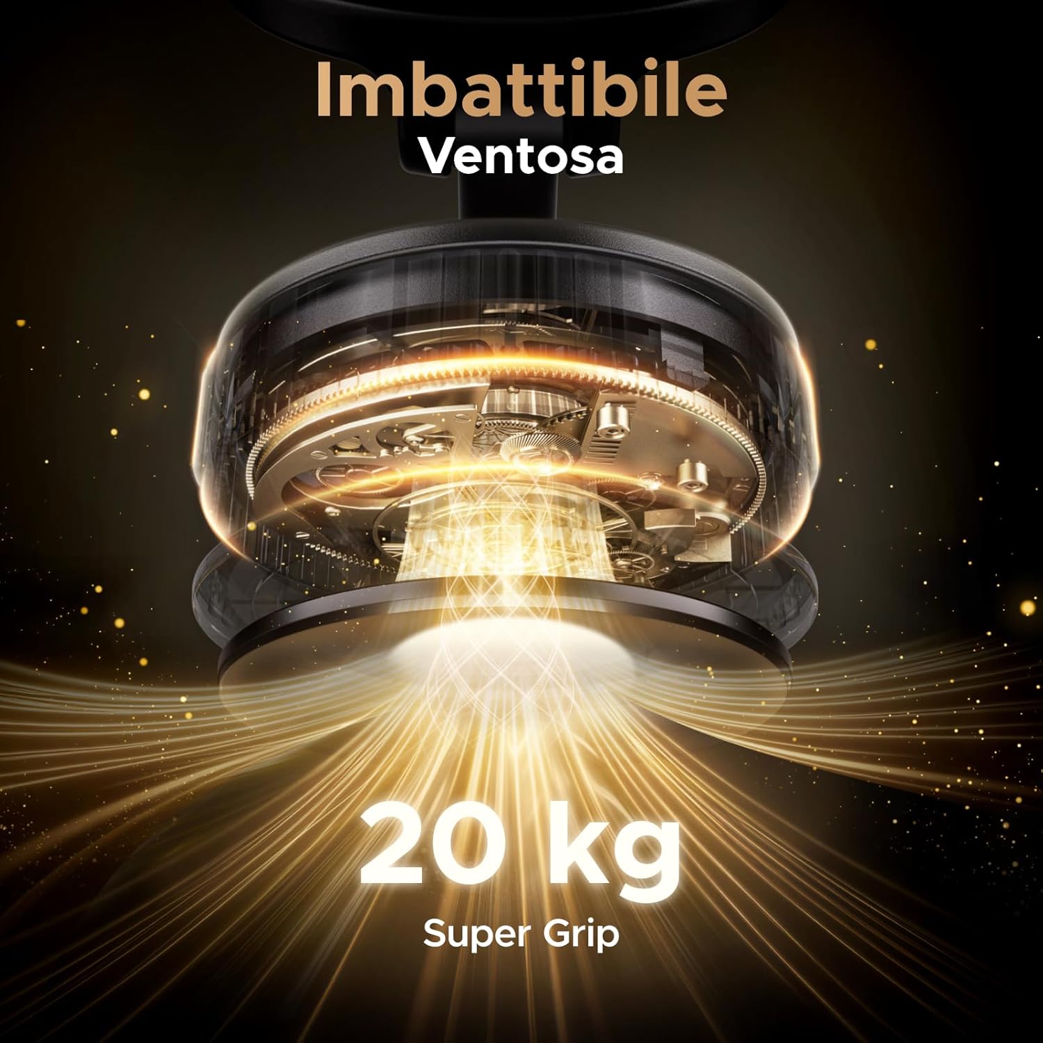 Thumbnail 1 de UGREEN supporto telefono auto magnetico MagSafe con aspirazione a vuoto, pieghevole 360° (oltre 20KGF)