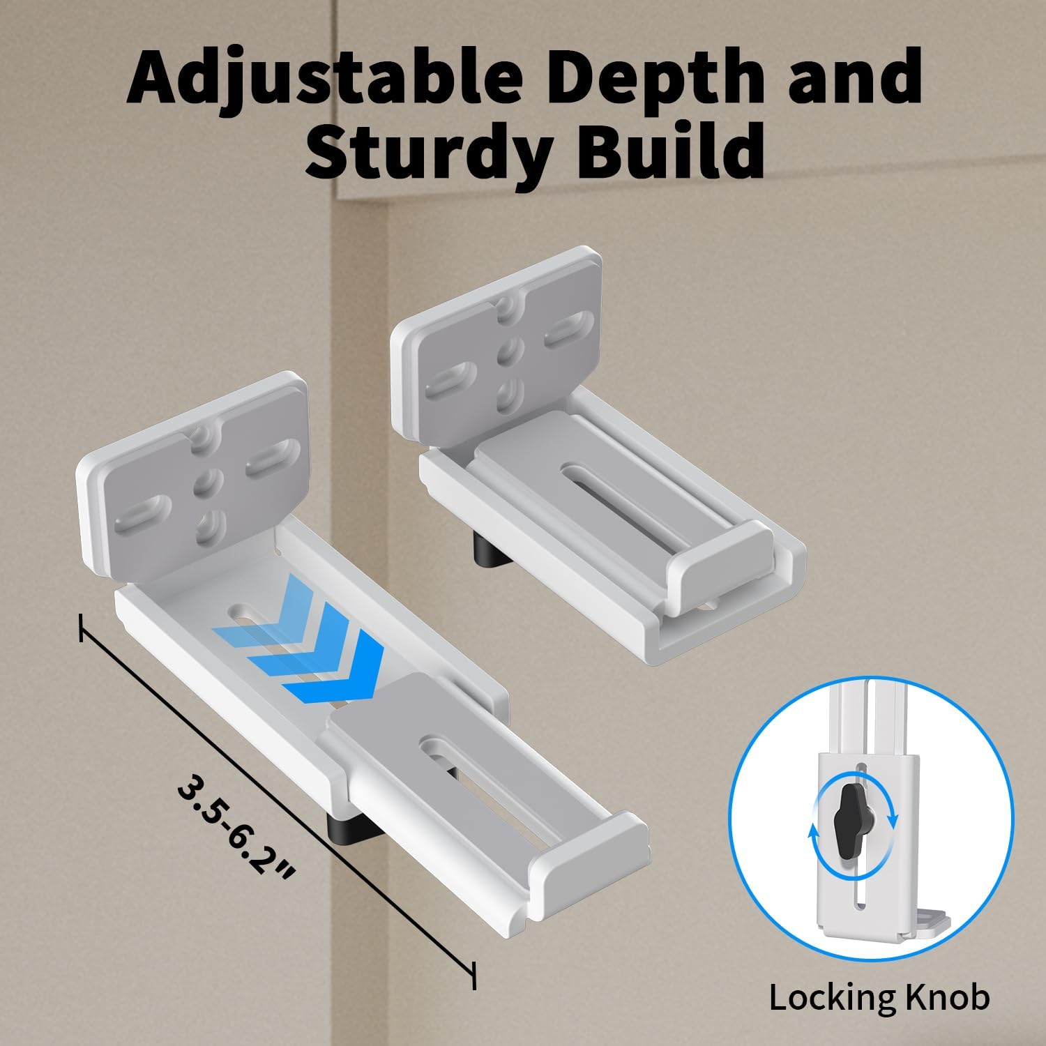 Thumbnail 6 de Suptek Universal Soundbar Wall Mount Bracket (SBR001HDW)