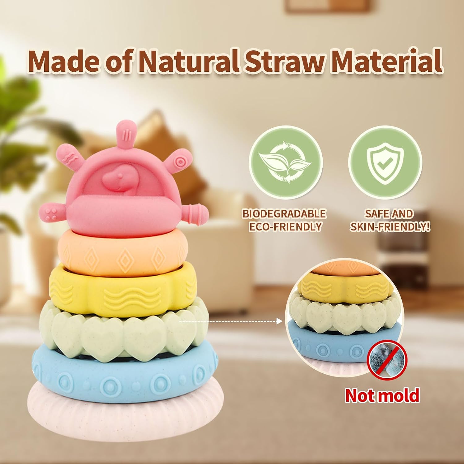 Thumbnail 2 de LUCKFUTURE 8‑in‑1 Montessori Baby Toys Set