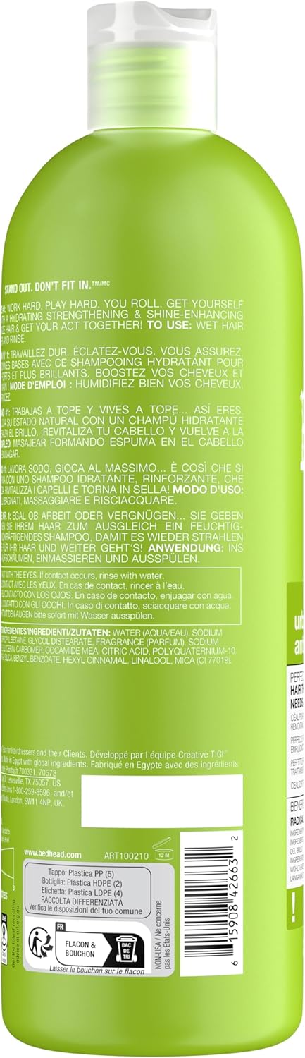 Thumbnail 4 de TIGI Bed Head Urban Anti+Dotes Re-Energize Level 1: Shampoo Rivitalizzante per Uso Quotidiano