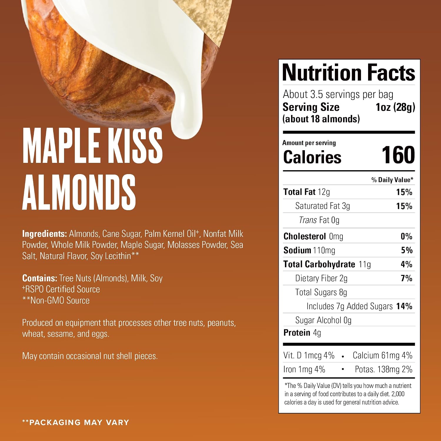 Detalle 2 de SkinnyDipped Almonds 3.5 oz