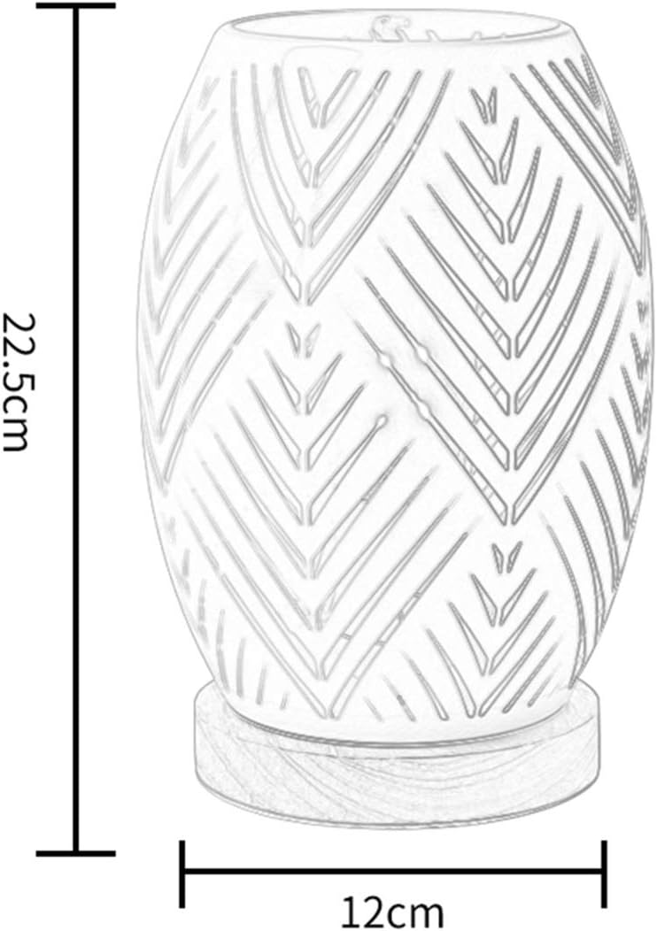 Detalle de OuXean E27 60W Höhle Tischlampe – Schwarz, Käfigrahmen, vielseitig nutzbar