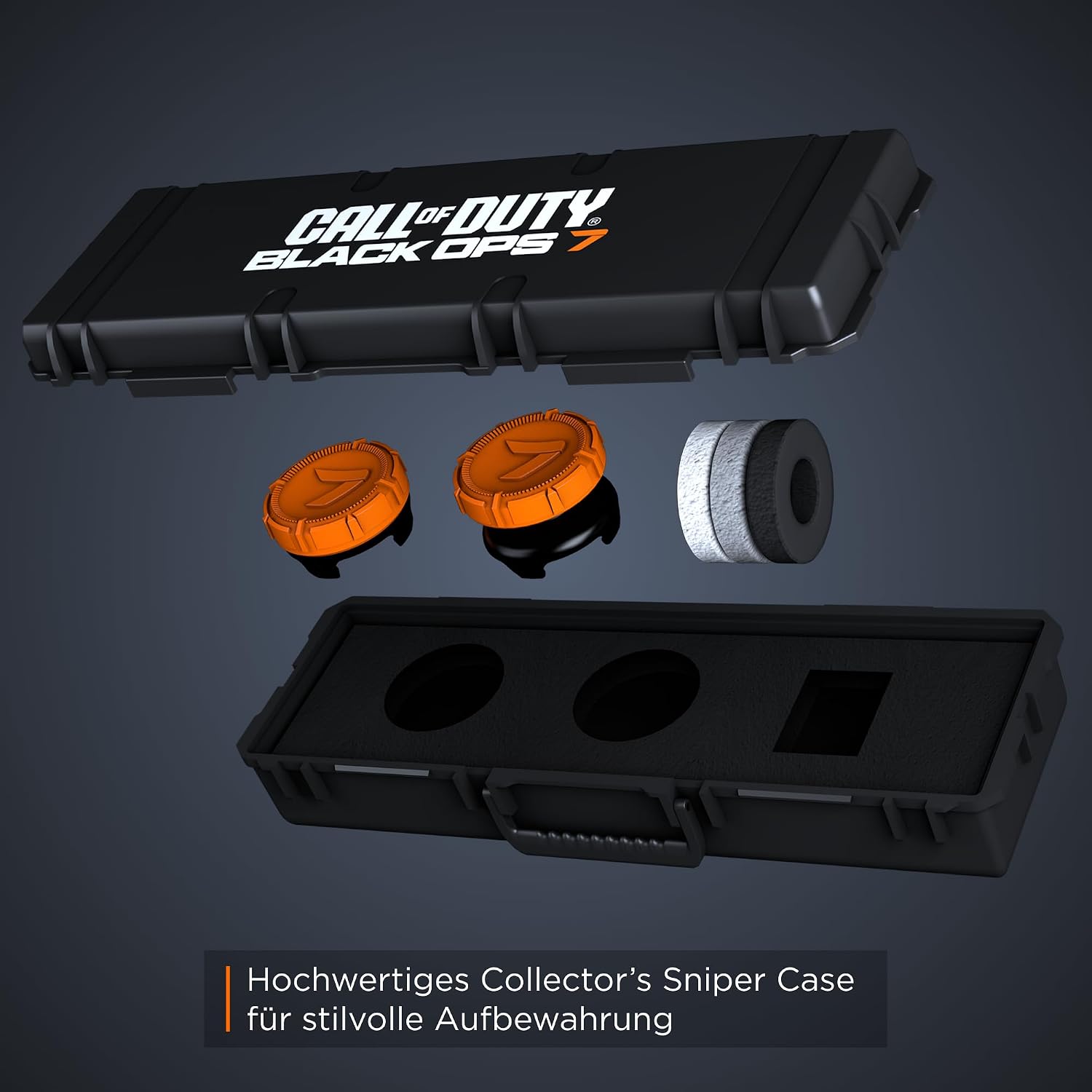 Detalle 2 de KontrolFreek Call of Duty Aim Box Stick Aufsätze – 2x High-Rise Joystick Erhöhung (10,0 mm) für PS5 & PS4