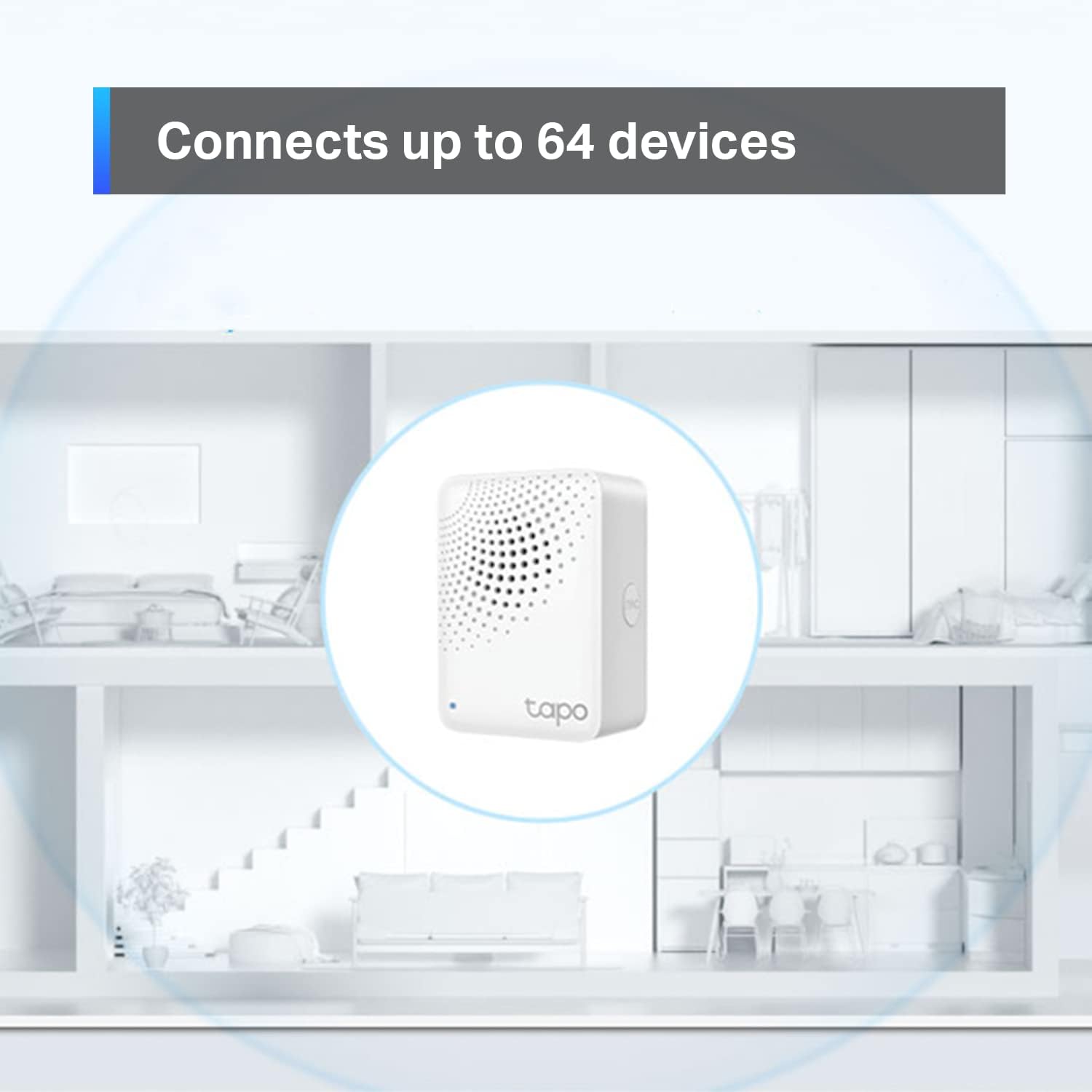 Thumbnail 5 de TP-Link Tapo H100 Smart Hub with 64‑device Support 🏠