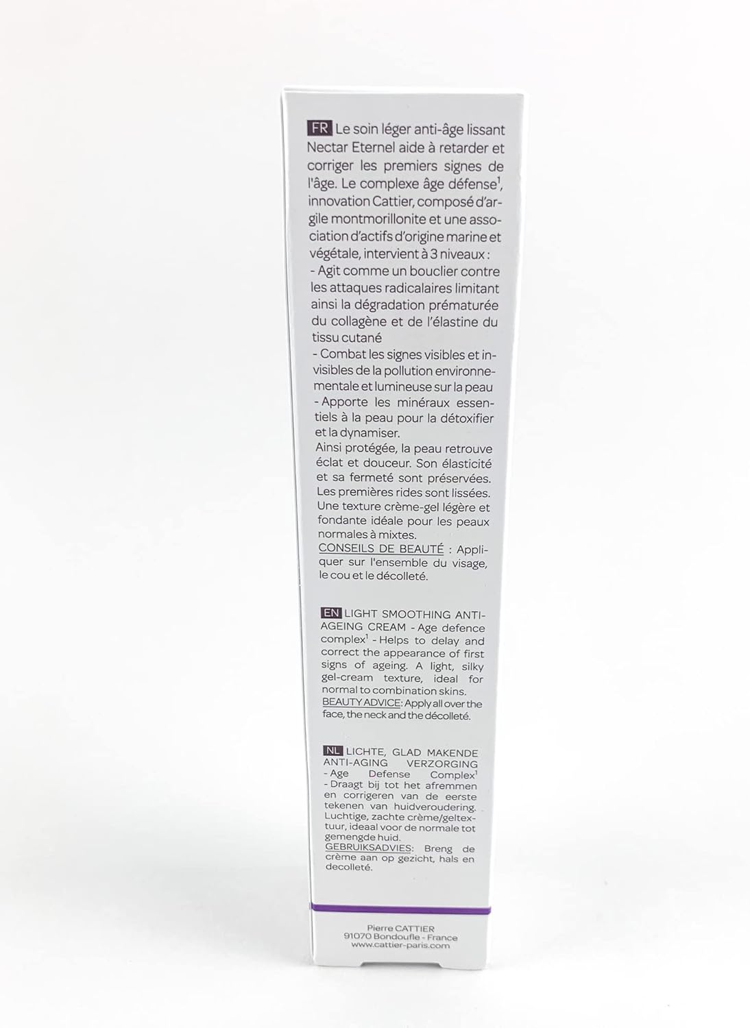 Detalle de Cattier Nectar Éternel Soin Léger Anti-âge lissant 50 ml