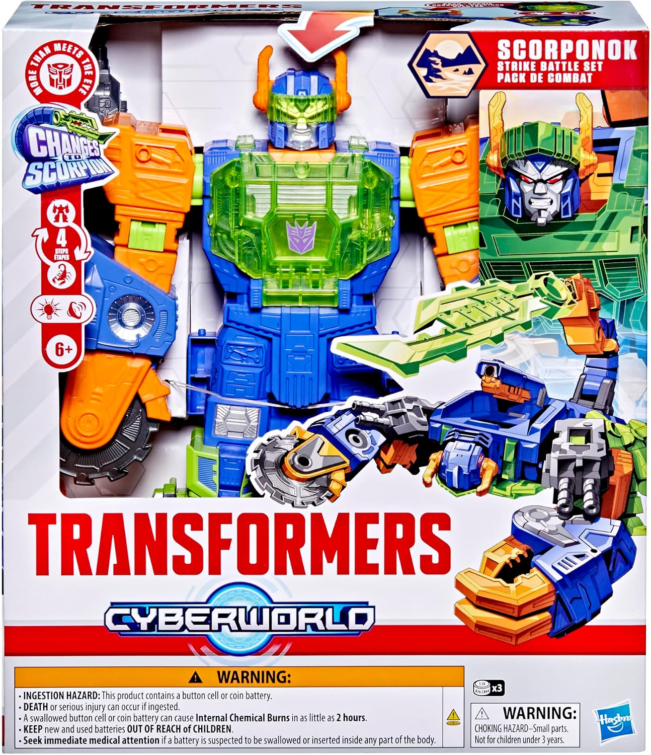 Detalle 2 de Transformers Scorponok 50,5 cm playset