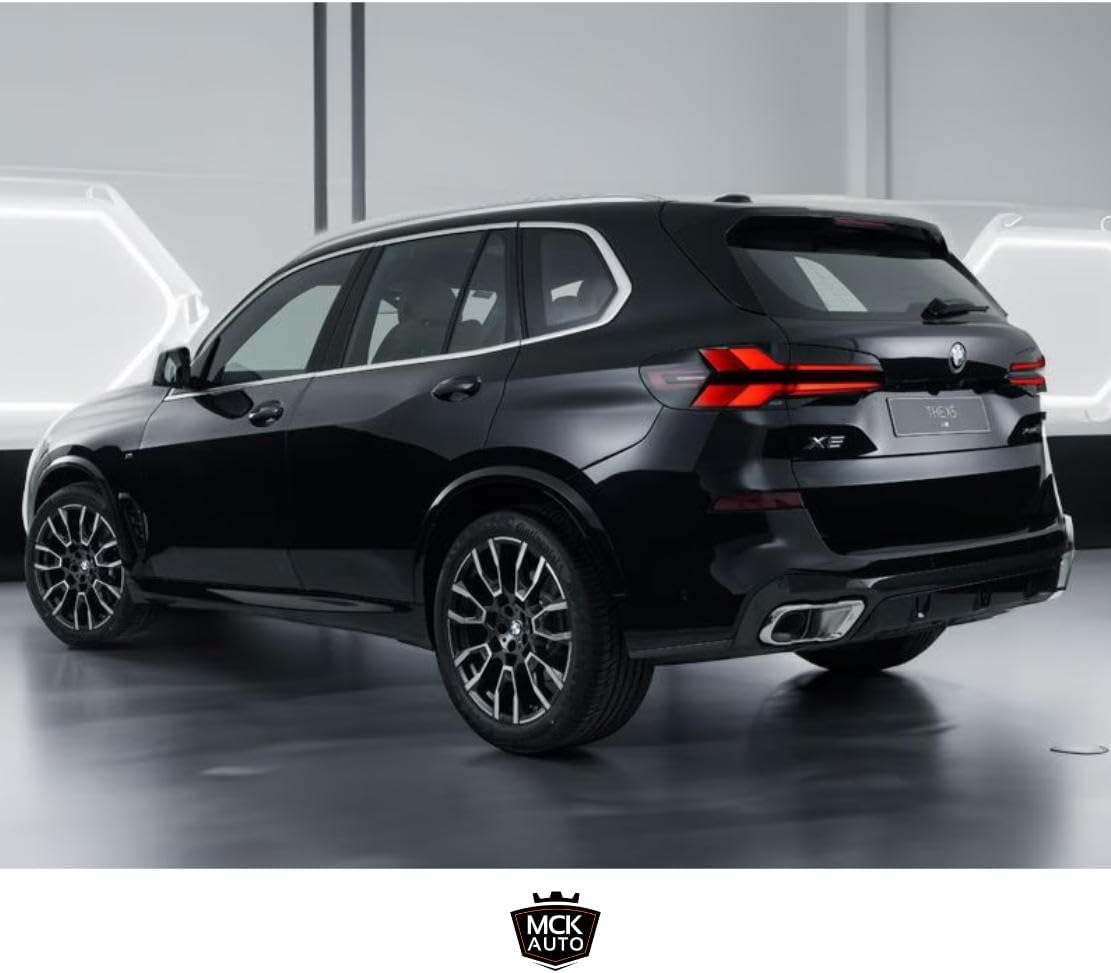 Detalle 2 de MCK Auto X5 Silver Glossy Rear Badge