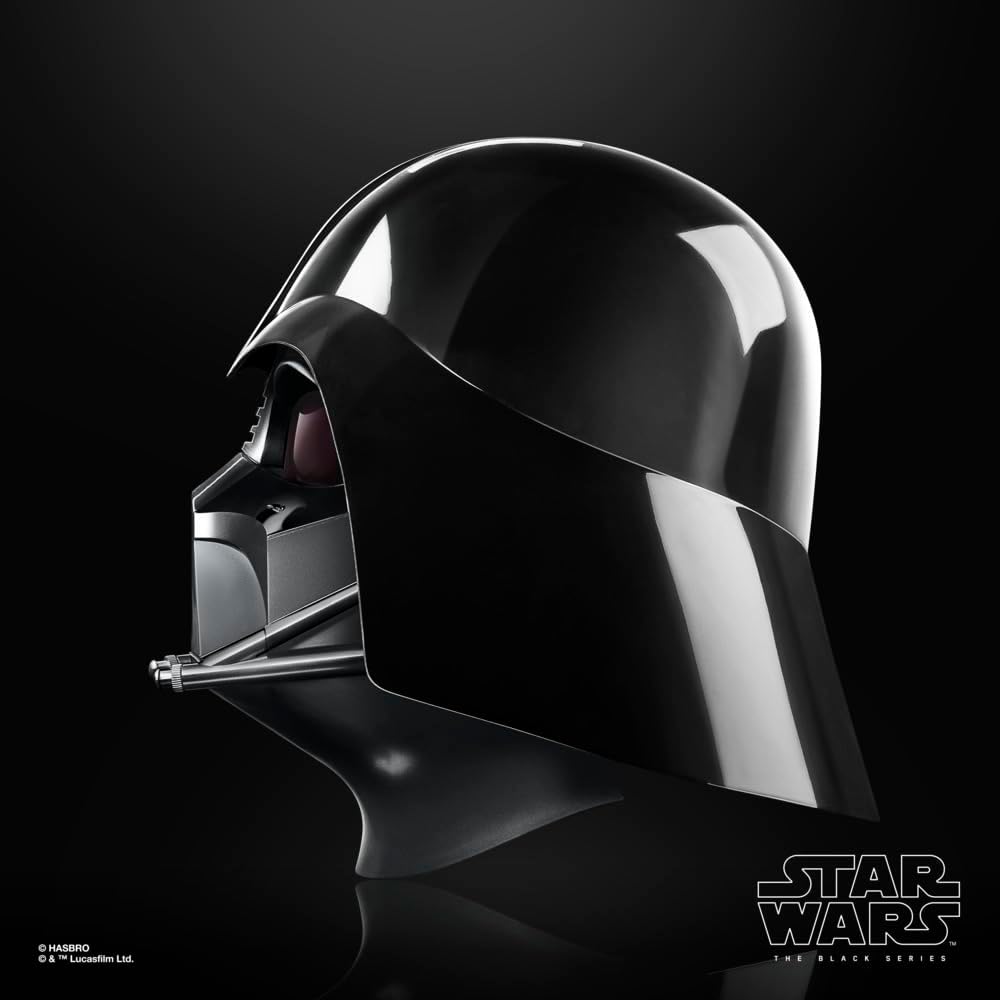 Detalle 1 de Hasbro Star Wars The Black Series Darth Vader Elektronischer Premium Helm (Obi-Wan Kenobi) – Display- & Role-Play