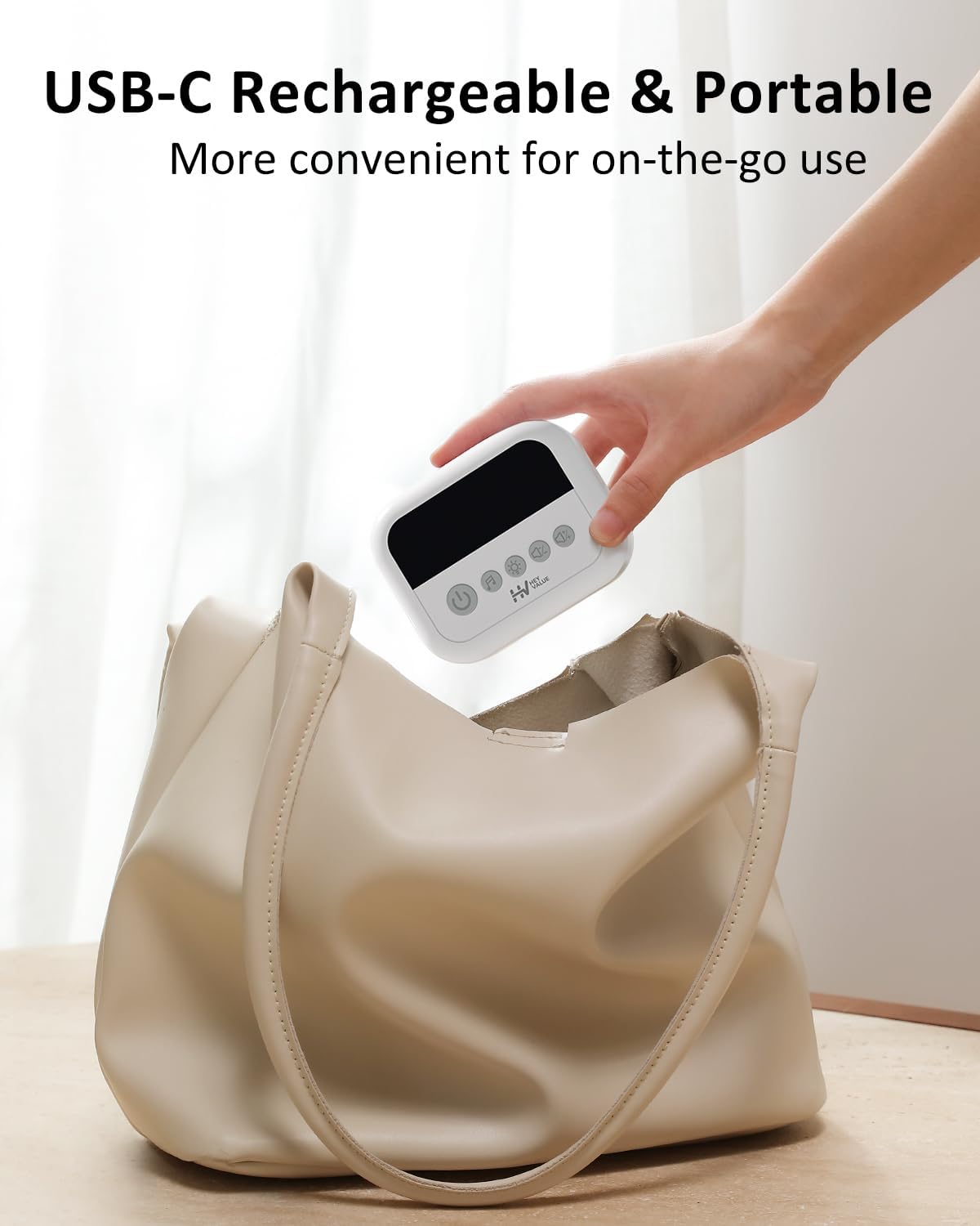 Thumbnail 6 de HEYVALUE Nasal Aspirator for Baby: Hospital-Grade Suction with 9 Levels, Night Light, and Soothing Tunes
