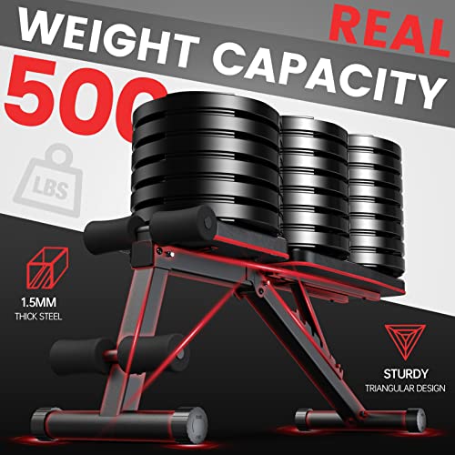 Detalle de PASYOU Banco de Pesas Musculación 230 kg 🏋
