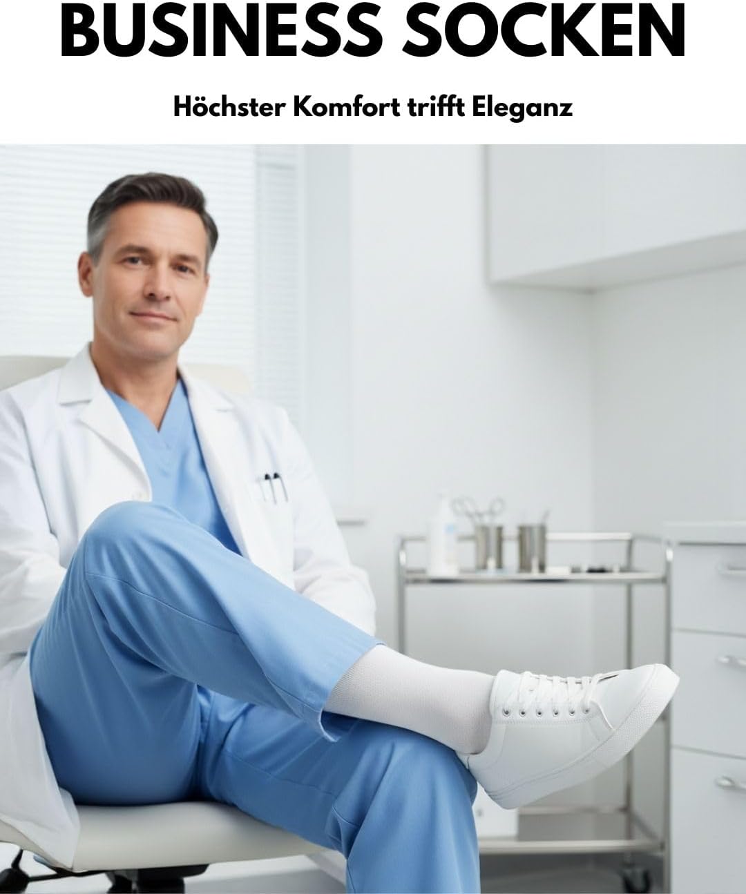 Thumbnail 1 de Business-Socken für Herren Damen 10 Paar