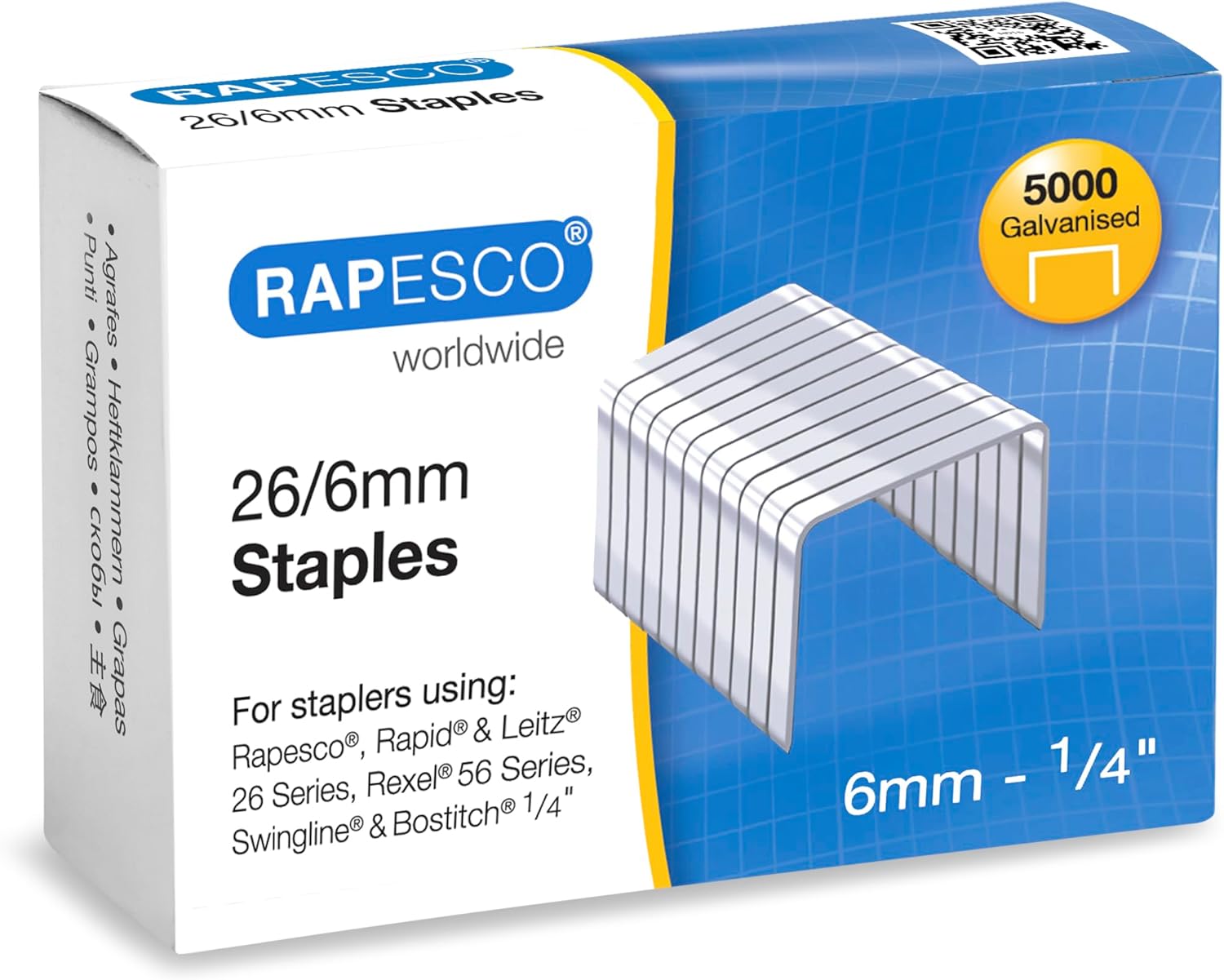 Thumbnail 6 de RAPESCO 1735 Business Pack 26/6mm staples