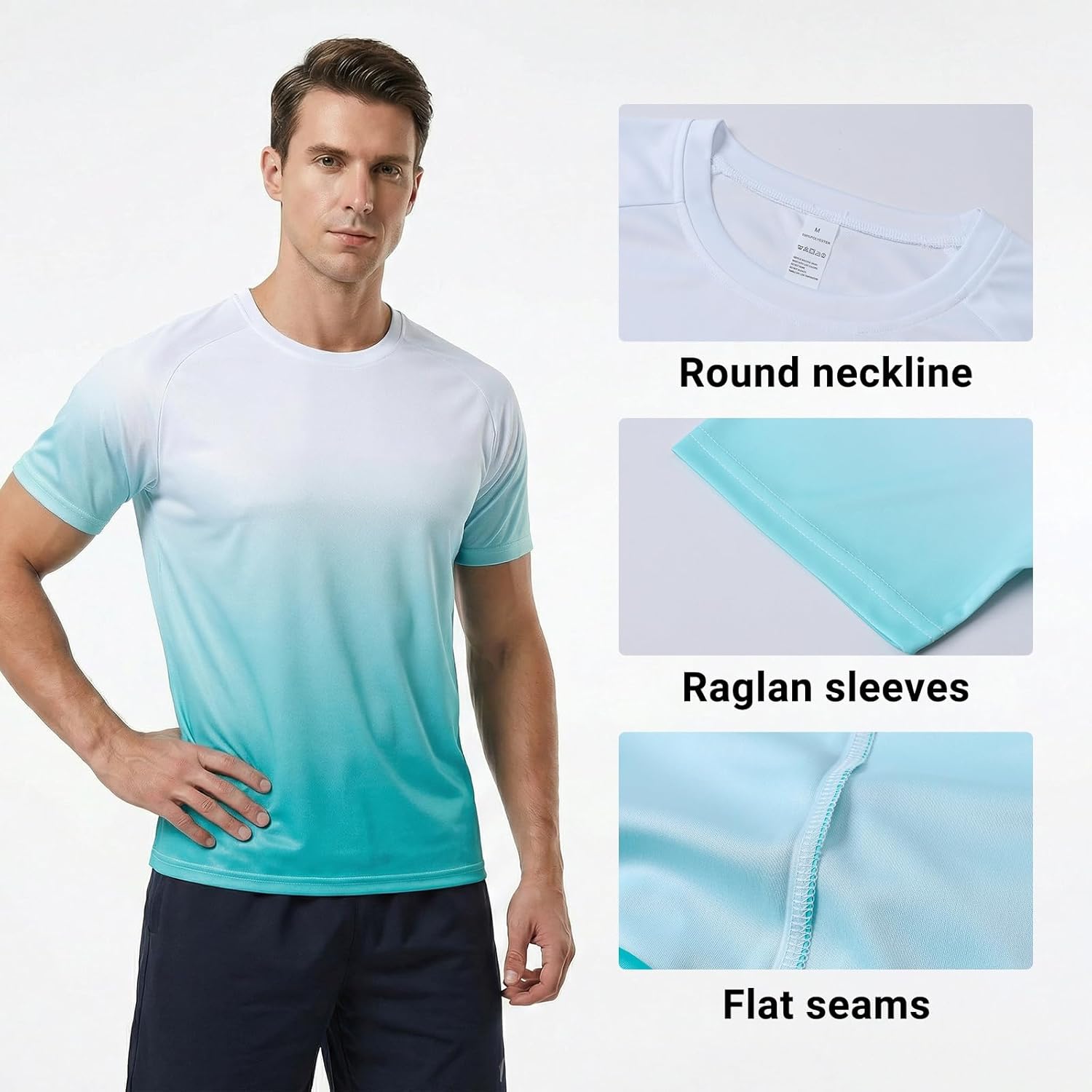 Thumbnail 2 de Cimic 3er Pack Rashguard UV Shirt Herren – UPF 50+ UV-Schutz, schnelltrocknend & atmungsaktiv