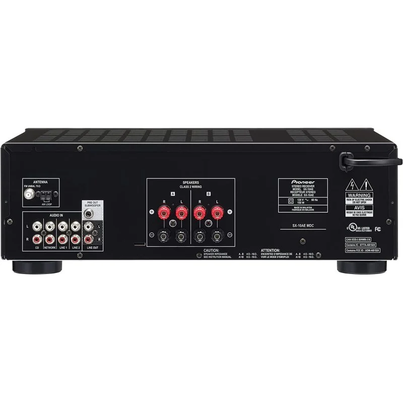 Thumbnail 1 de Pioneer SX-10AE, amplificador estéreo Bluetooth de 100 W con entrada phono