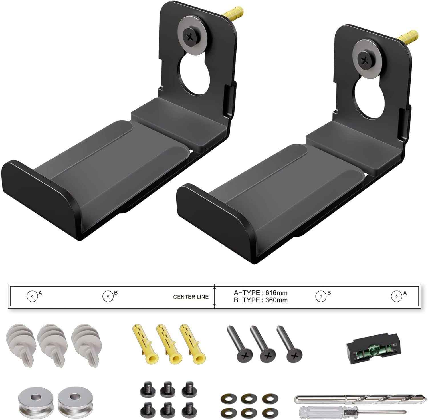 Detalle de Aetubree SoundBar Bracket 86–147 mm