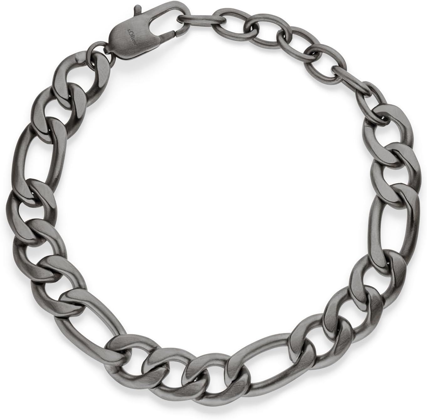 Thumbnail 3 de s.Oliver Herren Schmuck: Halskette & Armband aus Edelstahl – zeitlos, markant & robust (22 cm)