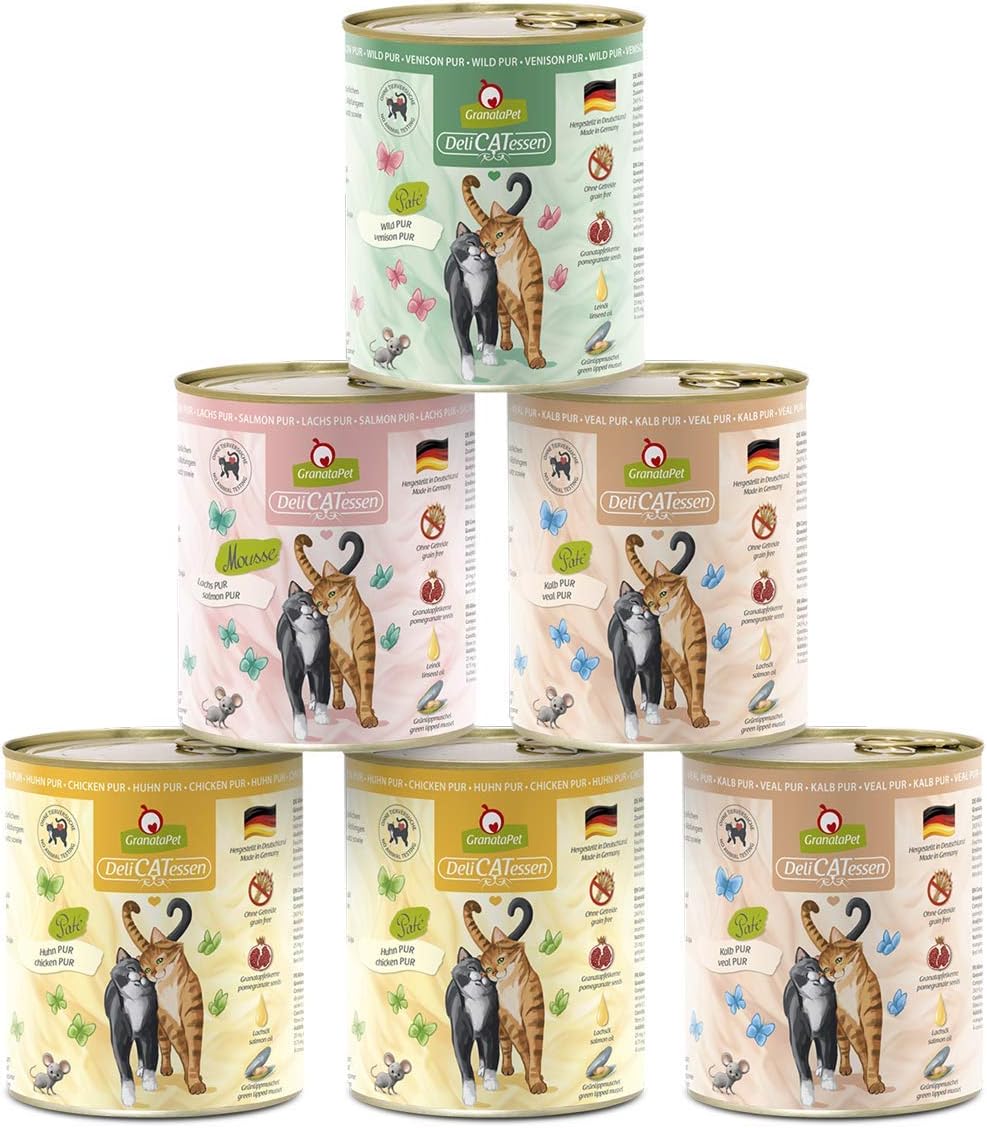 Thumbnail 6 de GranataPet Symphonie No. 5 Huhn PUR – Delikates Nassfutter für Katzen, 6 × 200 g