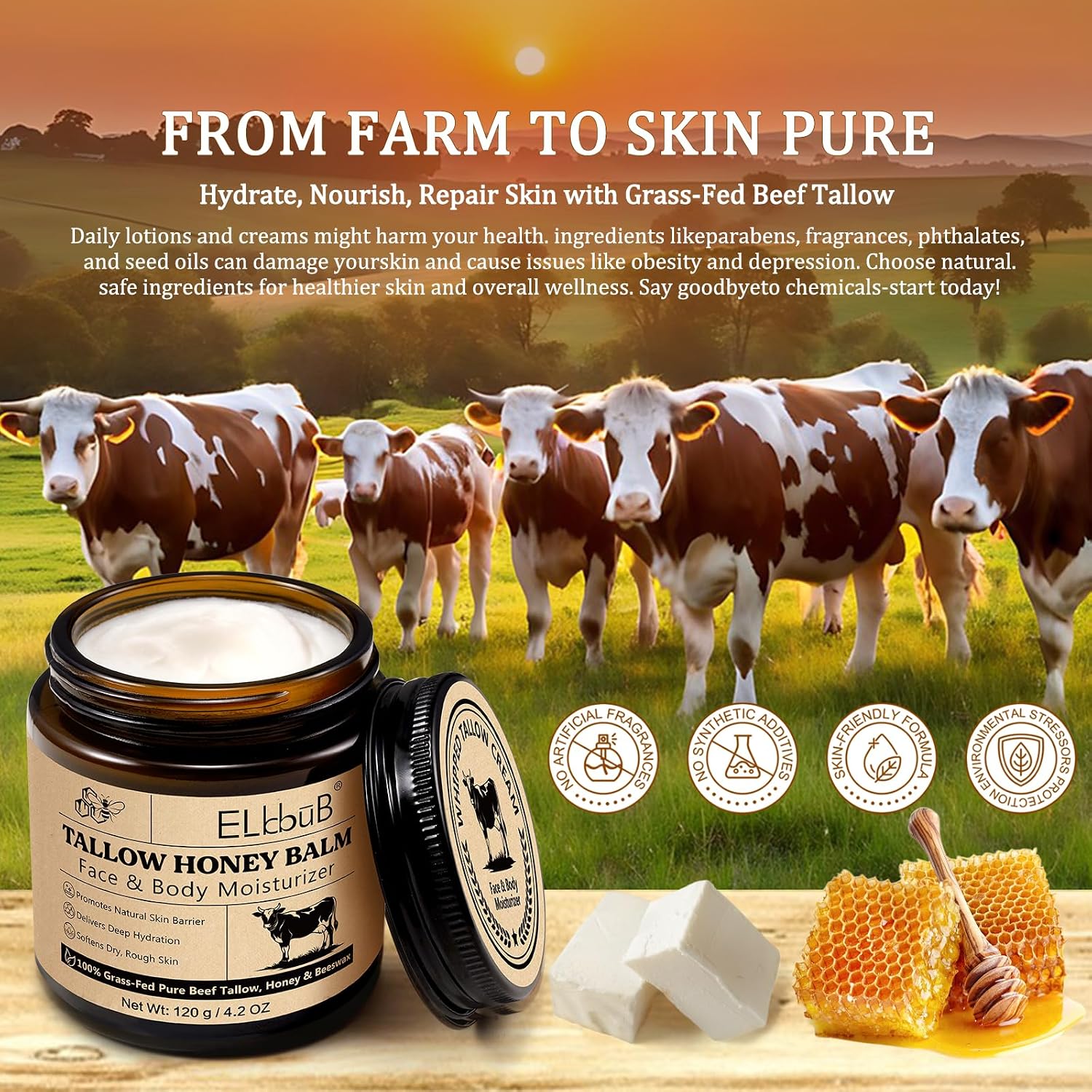 Thumbnail 3 de ELBBUB Whipped Tallow Cream