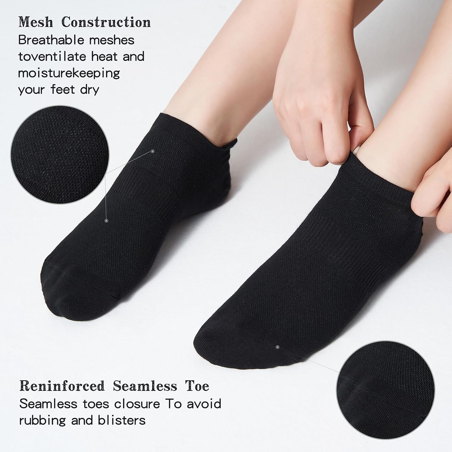 Detalle 2 de Varietyou Cotton Ankle Socks