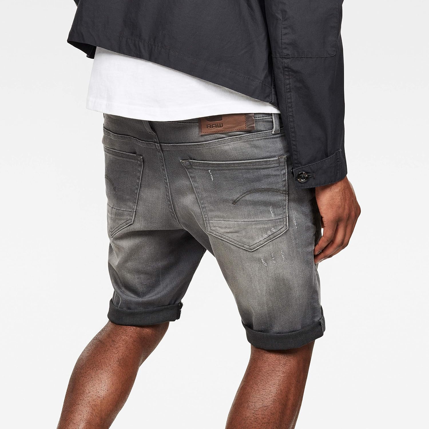 Detalle de G-STAR Hommes 3301 Slim Denim Shorts