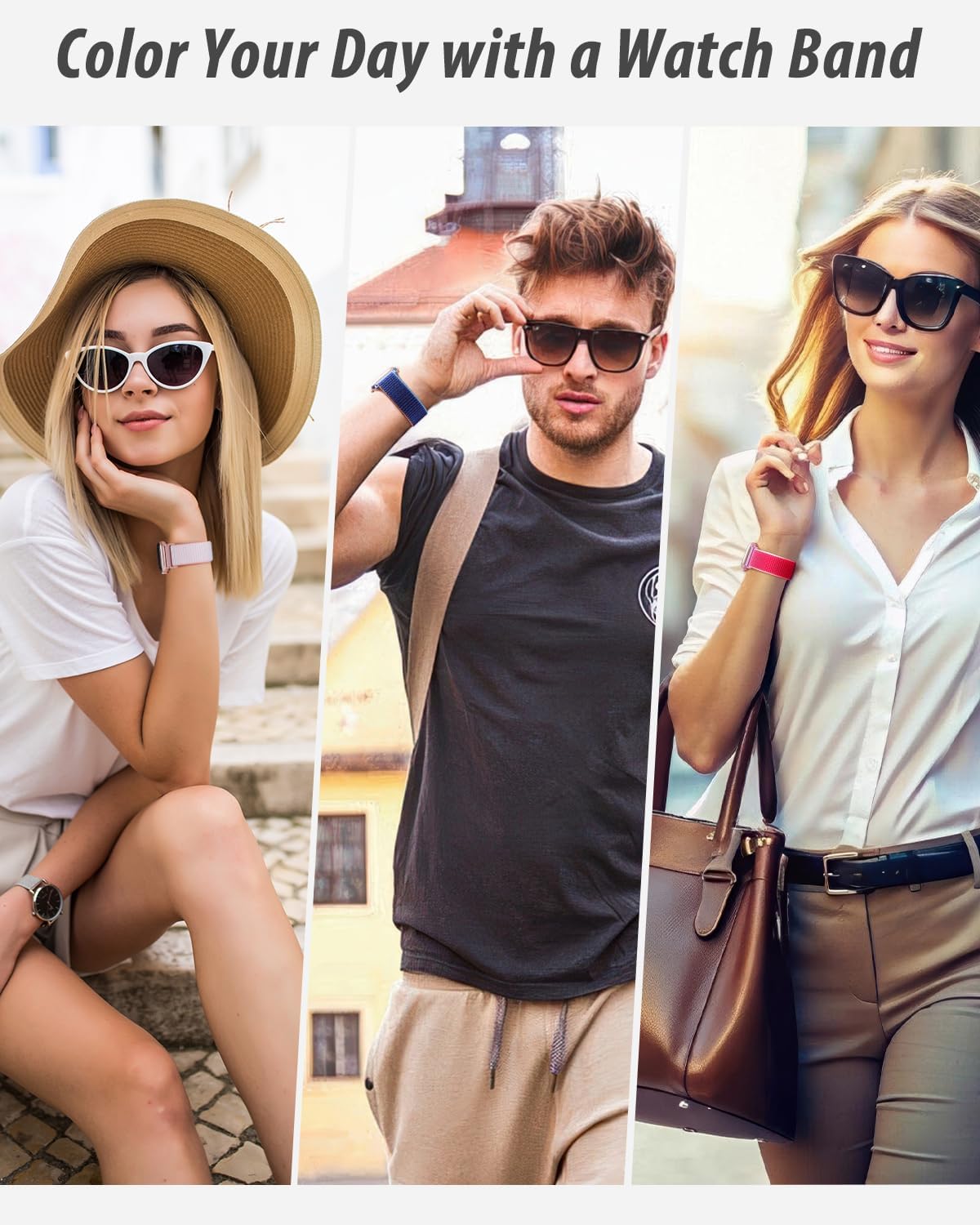 Thumbnail 4 de Nylon Loop Sport Band 44mm for Apple Watch