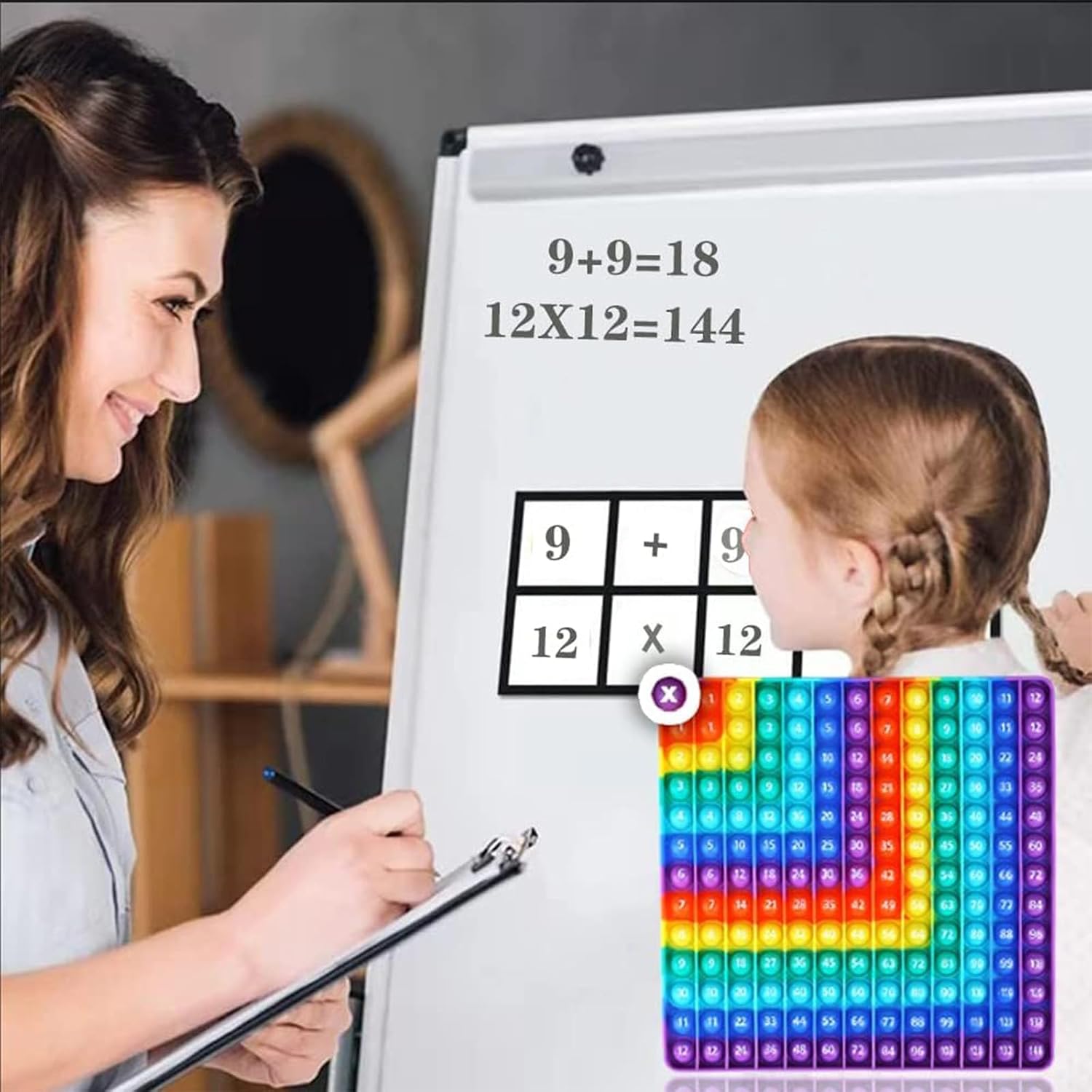 Thumbnail 6 de Times Table Poppet 12x12 multiplication fidget toy