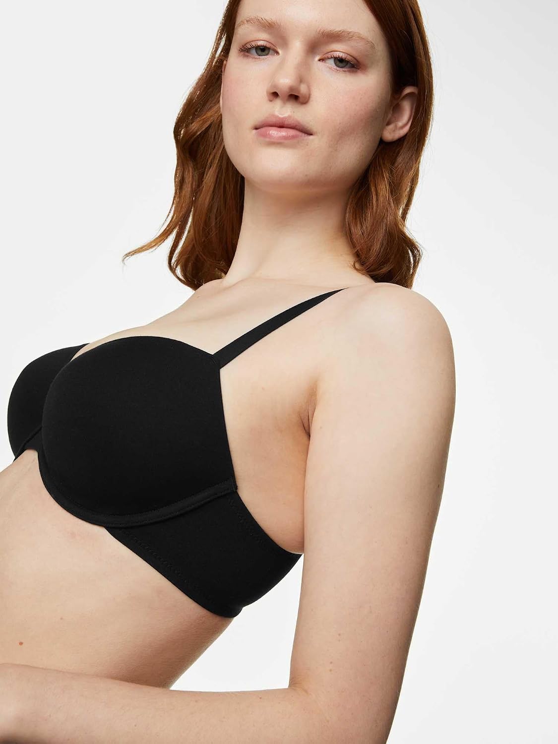 Detalle de Marks & Spencer T-shirtbeha met beugel, 3-pack, gevoerde cups