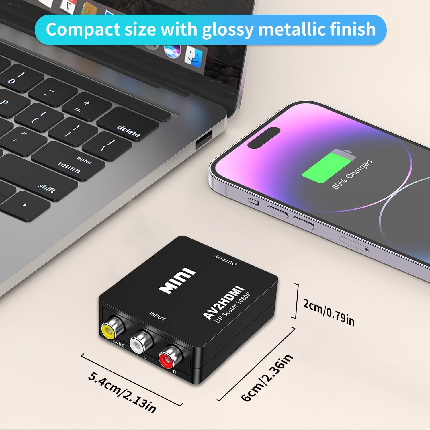 Thumbnail 6 de RCA to HD Adapter: AV to HD Converter for 1080P output