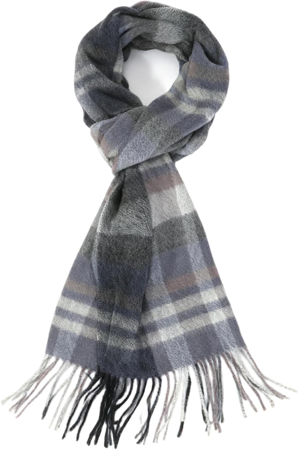 Detalle 2 de SKNSOFT Winter Wool Plaid Scarf 1 pc 🧣