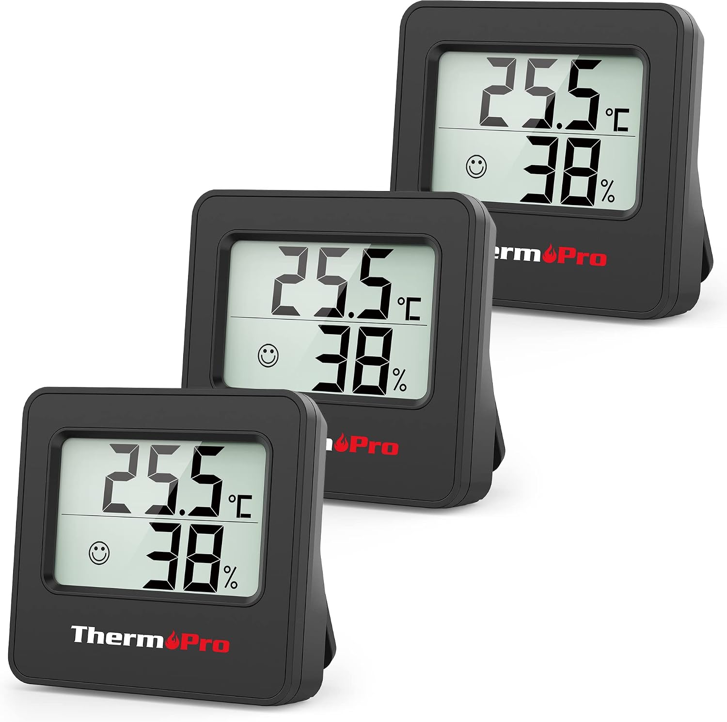 Detalle de ThermoPro TP157-3 igrometro digitale, sensore 10 s