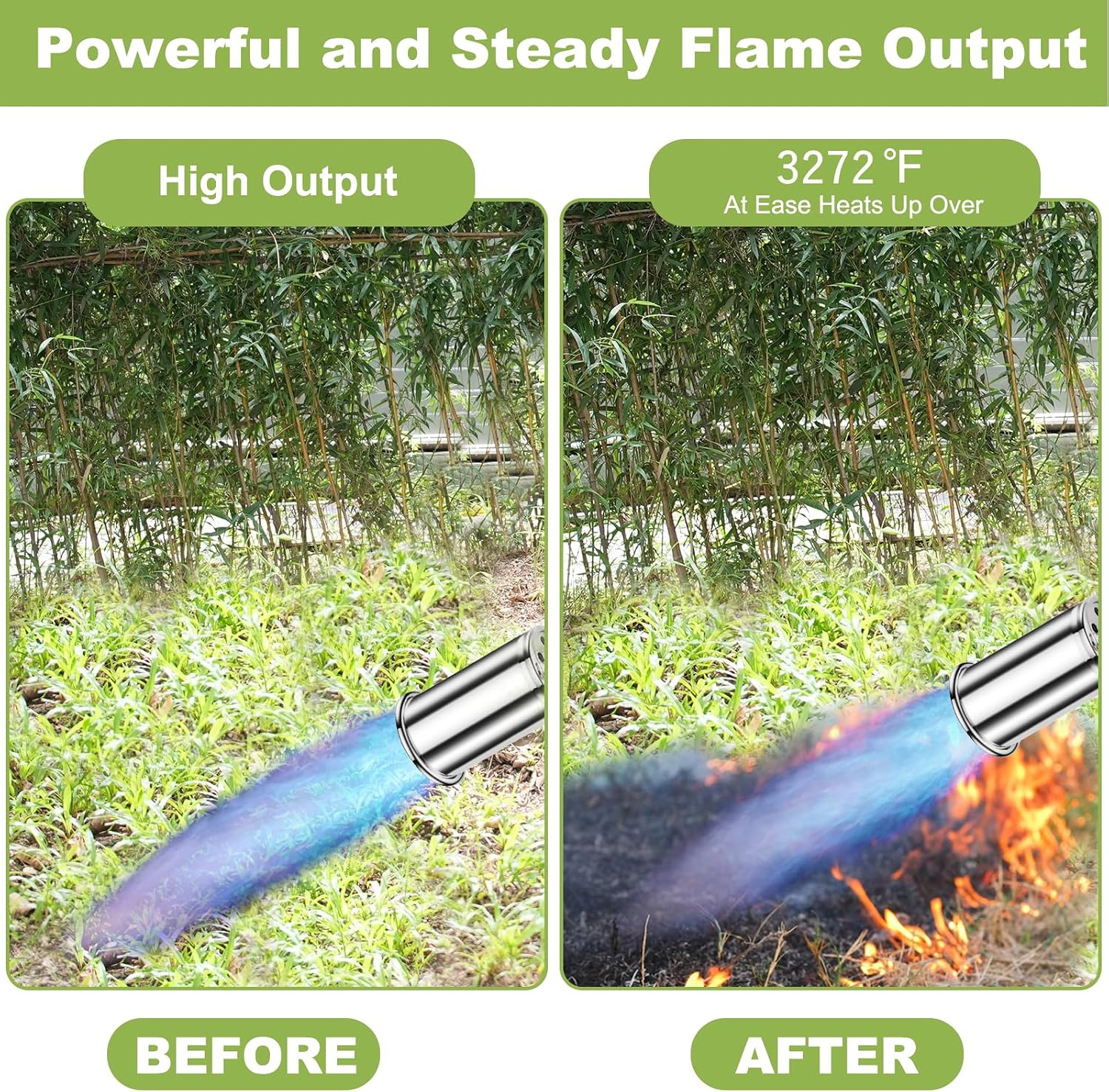 Thumbnail 3 de EASITALY PQ888-D002A002 Propane Weed Torch with 30-Inch Handle