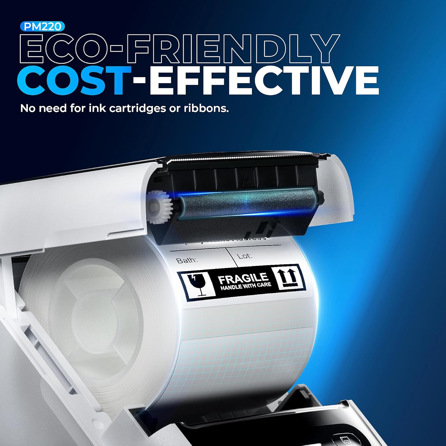 Thumbnail 4 de Nelko PM220 2 Inch Bluetooth Label Printer