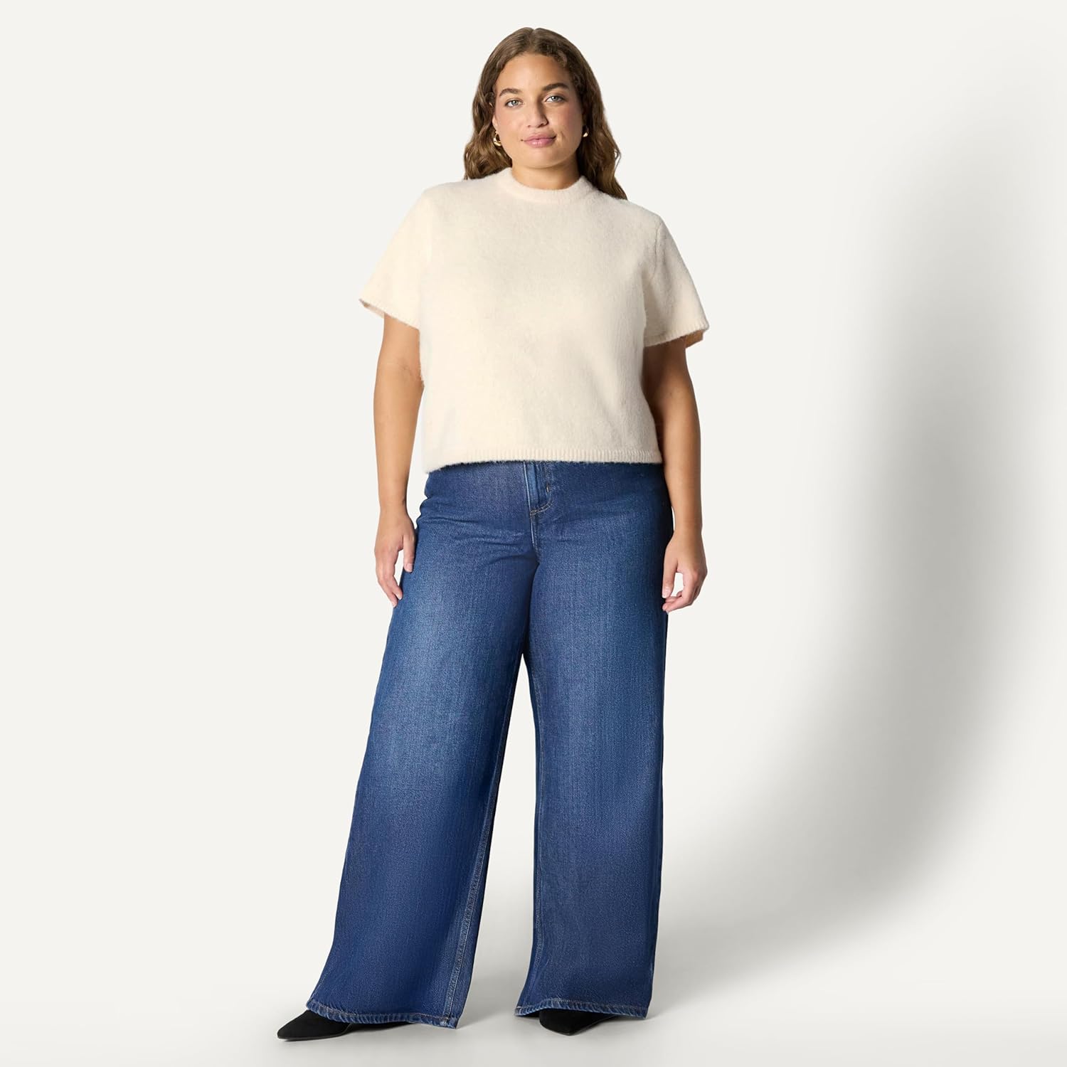 Thumbnail 6 de Amazon Essentials Relaxed-Fit Faux Mohair Jumper