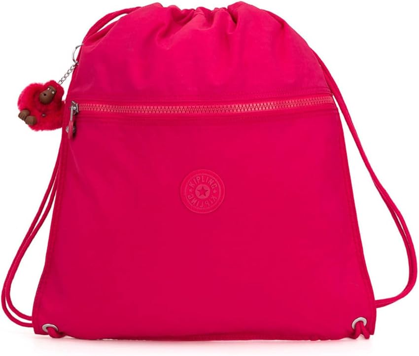 Detalle de Kipling Supertaboo mochila 15 L rosa true pink
