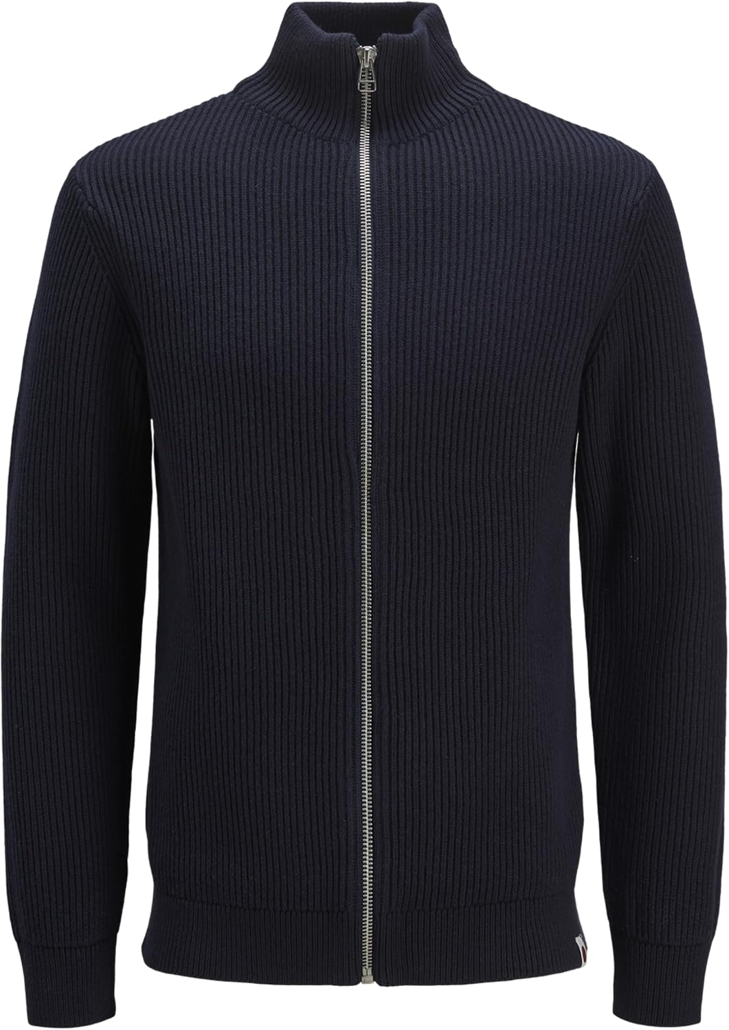 Detalle de R.D.D. ROYAL DENIM DIVISION Rddwalt Knit Noos – męski kardigan z zamkiem