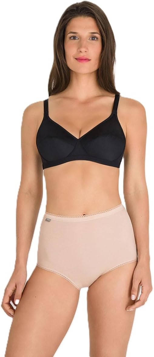 Thumbnail 3 de Playtex Lot de Culottes Maxi Coton Stretch Femme x6 – confort quotidien et finition So White
