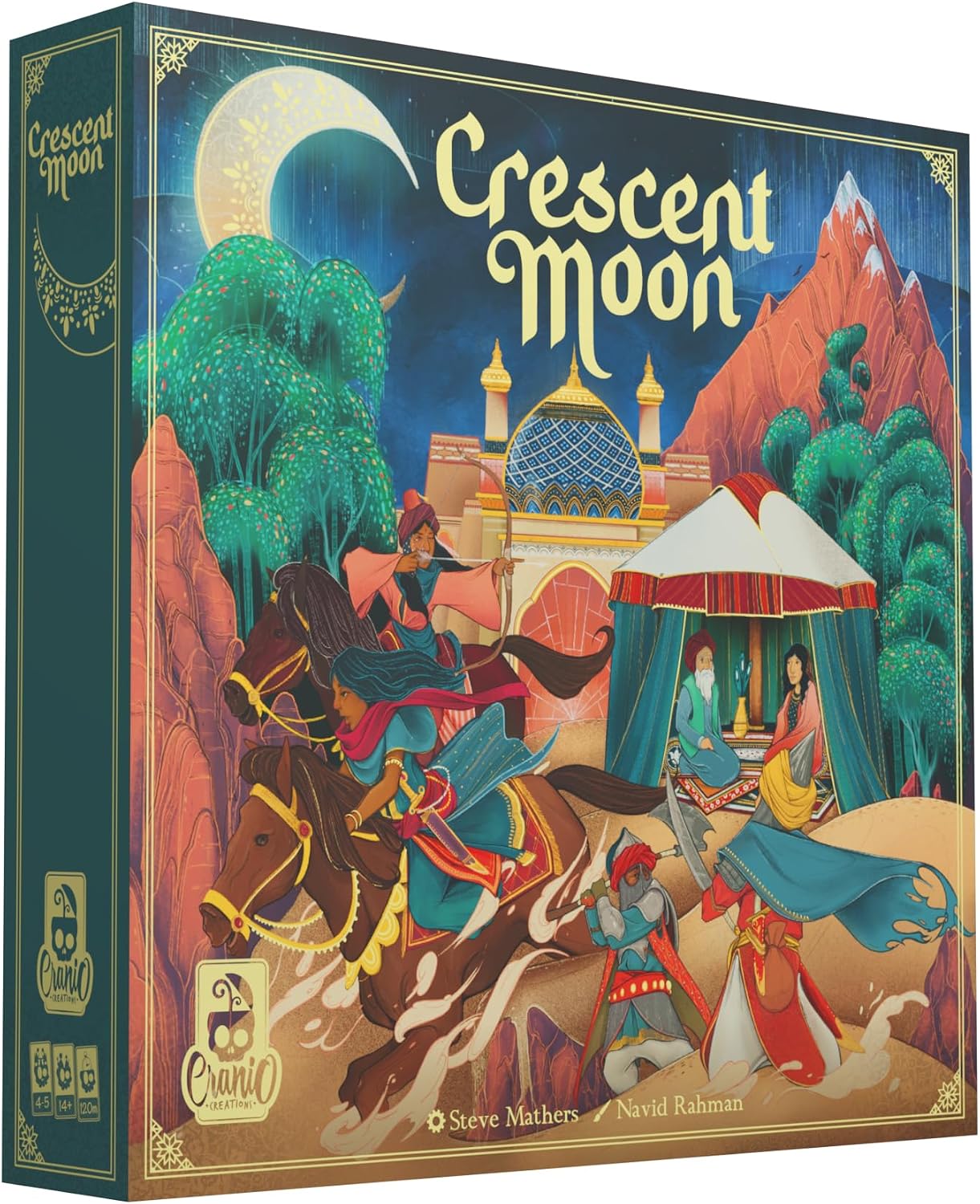Detalle de Crescent Moon di Cranio Creations — Uno spietato gioco di supremazia e diplomazia militare (Edizione italiana)