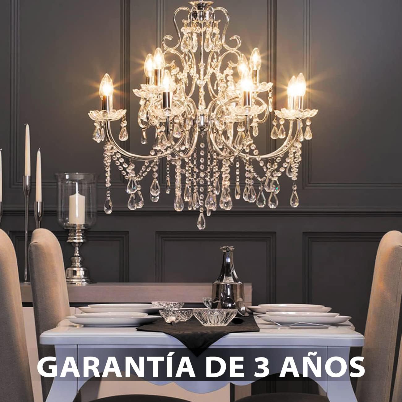 Detalle de LVWIT Bombillas Vintages E14 Edison - Pack de 6