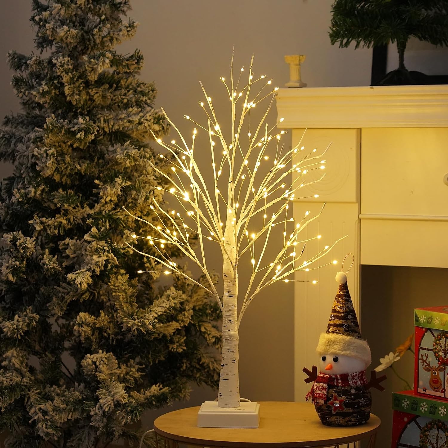 Thumbnail 4 de DIY Birch Tree 144-LED Lamp with Timer ๐