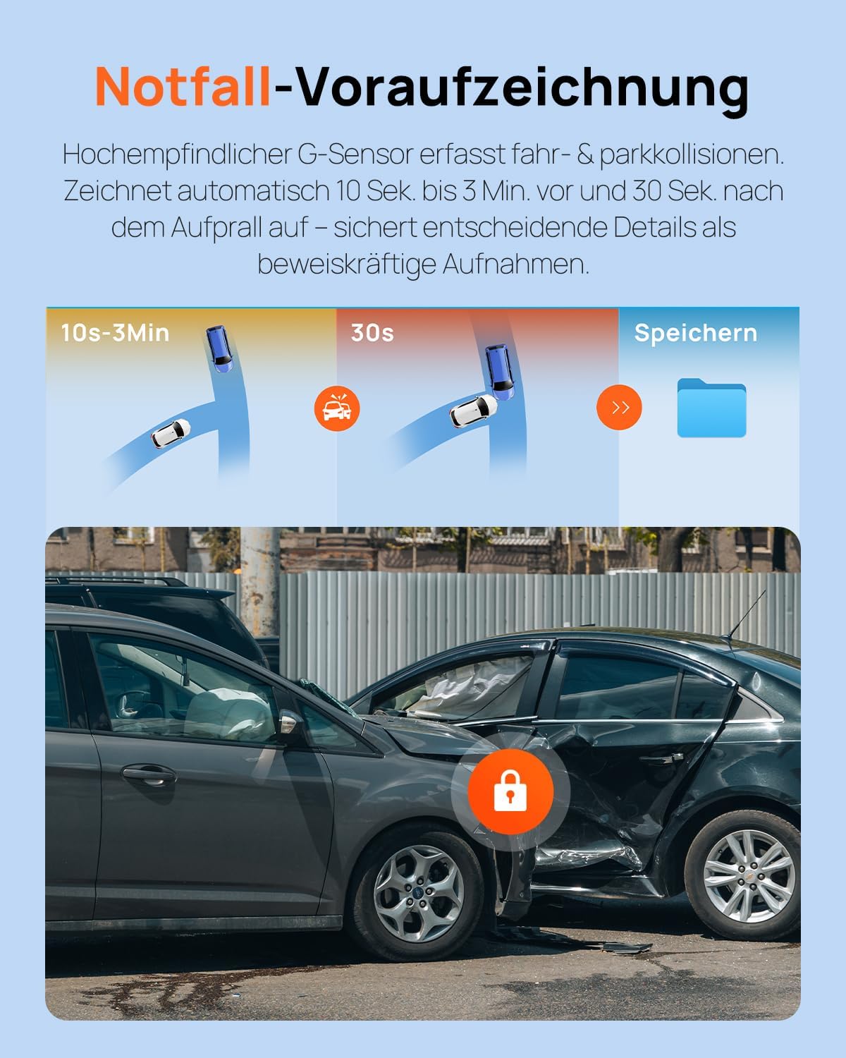 Detalle 2 de 70mai A410 Dash Cam 2.5K vorne+hinten