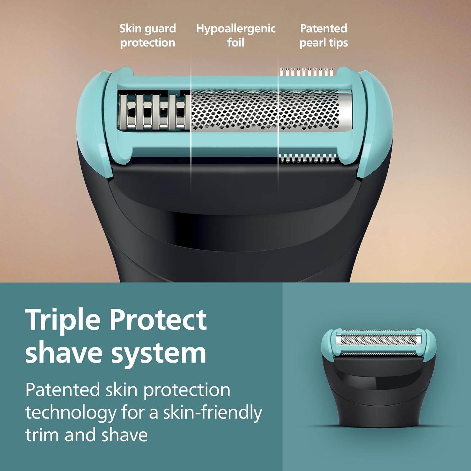 Detalle 2 de Philips Body Groomer 5000 Series BG5480/15 review: a pragmatic pick for body grooming