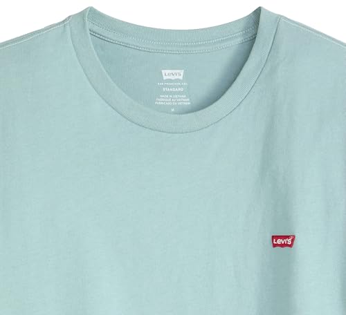 Detalle de Levi's SS Original HM Tee Stone Blue Jersey – Bleu Pierre, taille S