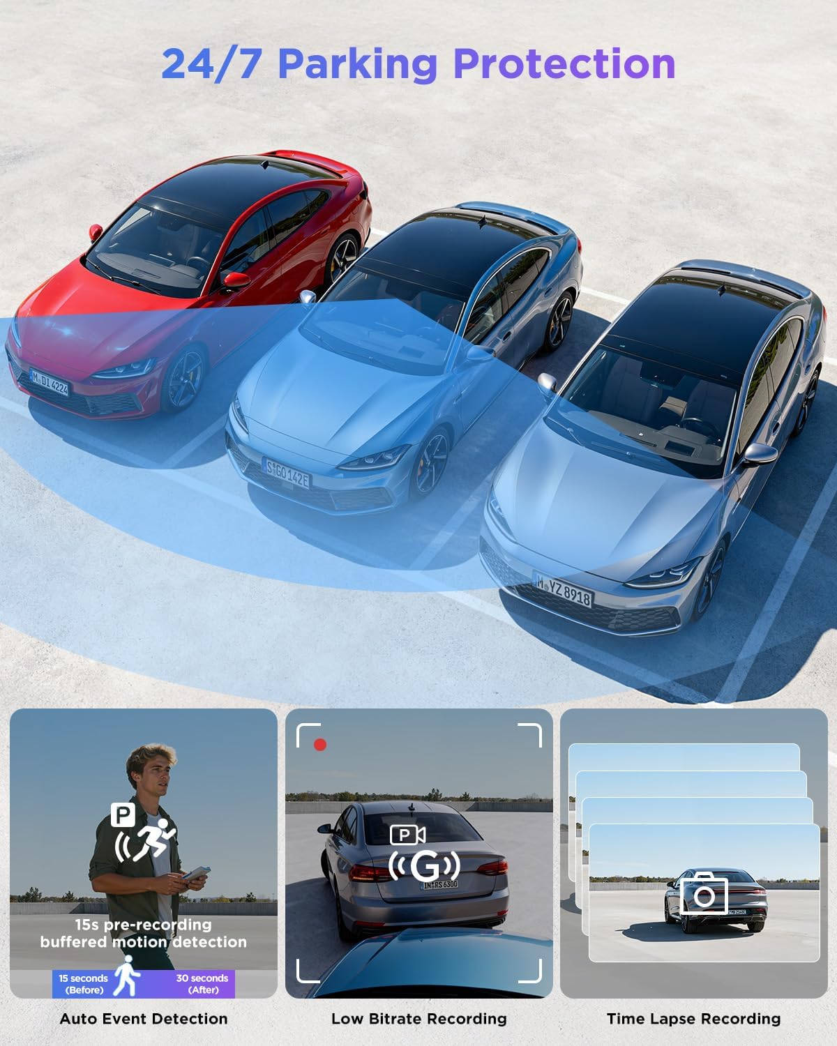 Thumbnail 5 de VIOFO A119M Pro 4K HDR Dash Cam with STARVIS 2 IMX678, Wi-Fi 6, GPS