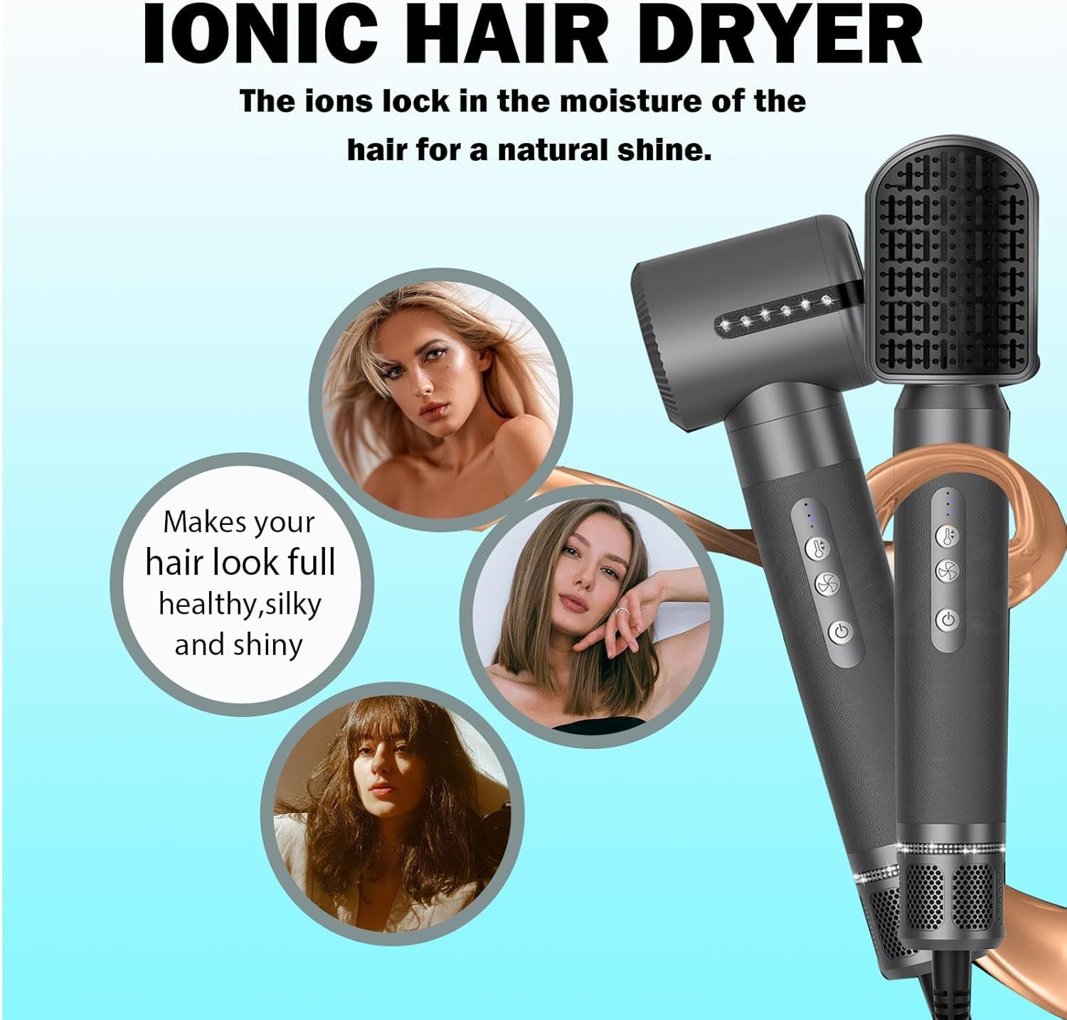 Thumbnail 5 de Hair Dryer Brush 7 in 1 Styler
