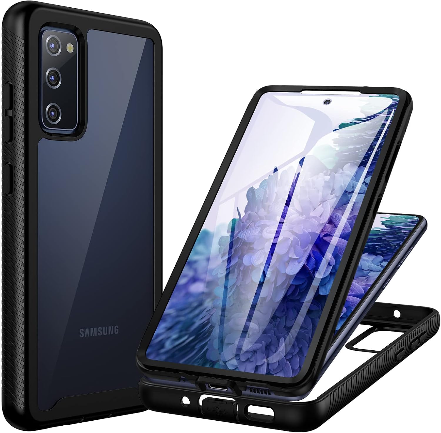 Detalle de CENHUFO S20 FE Case Built-in Screen Protector